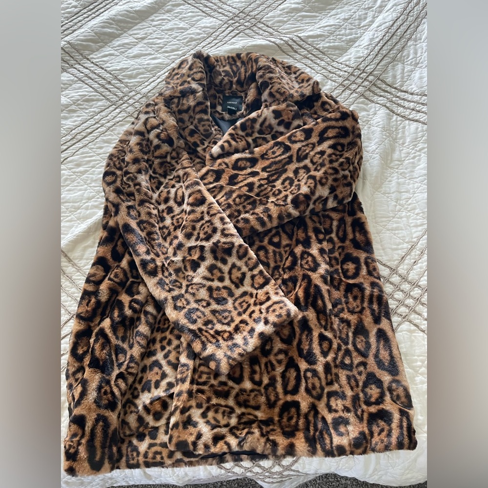 Cheetah Fur coat